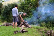 And then? 
Just relax around the fire with those close to your heart.