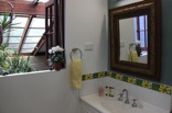 A charming bathroom on the second floor serves bedroom no 2 as well as the home office 